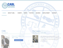 Tablet Screenshot of calblacklawyers.org